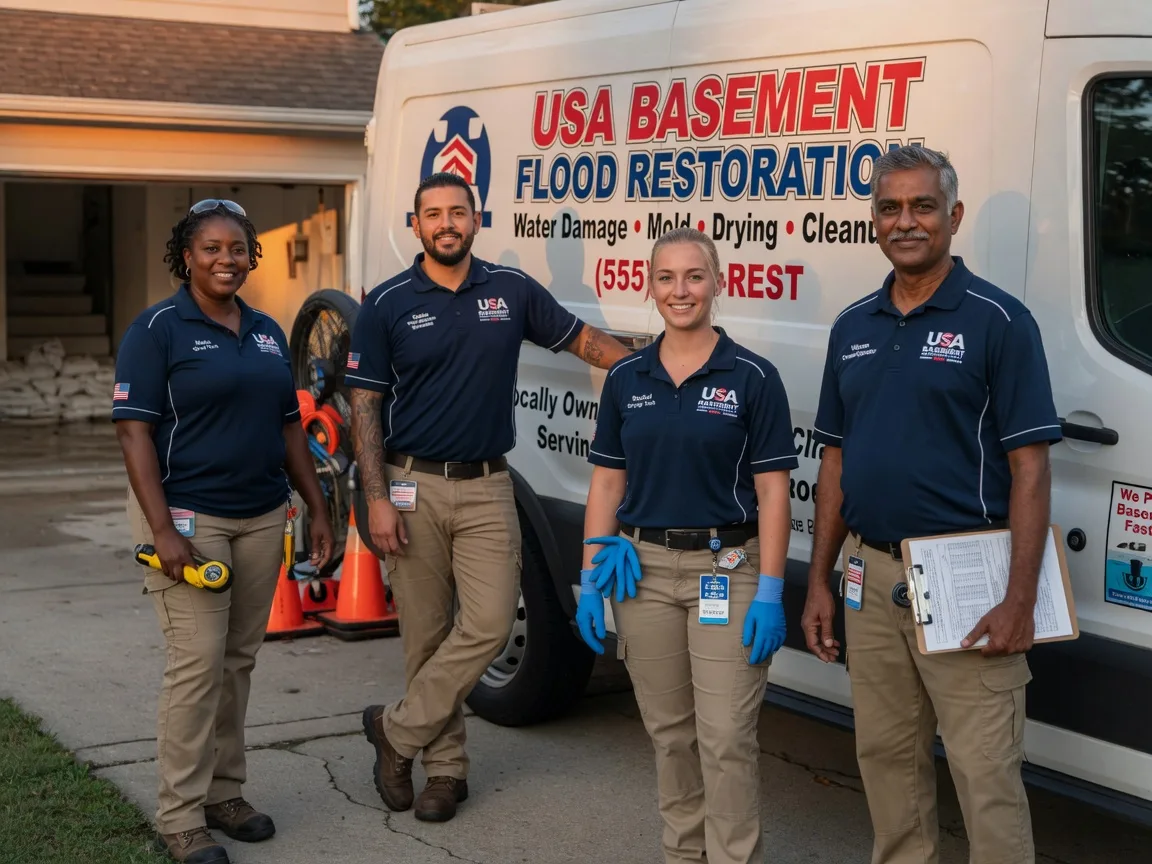 Basement Flood Cleanup company in Roseglen, ND