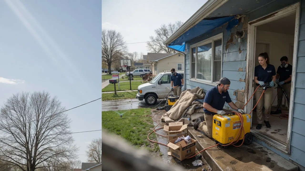 Basement Flood Cleanup in Roseglen, ND near me
